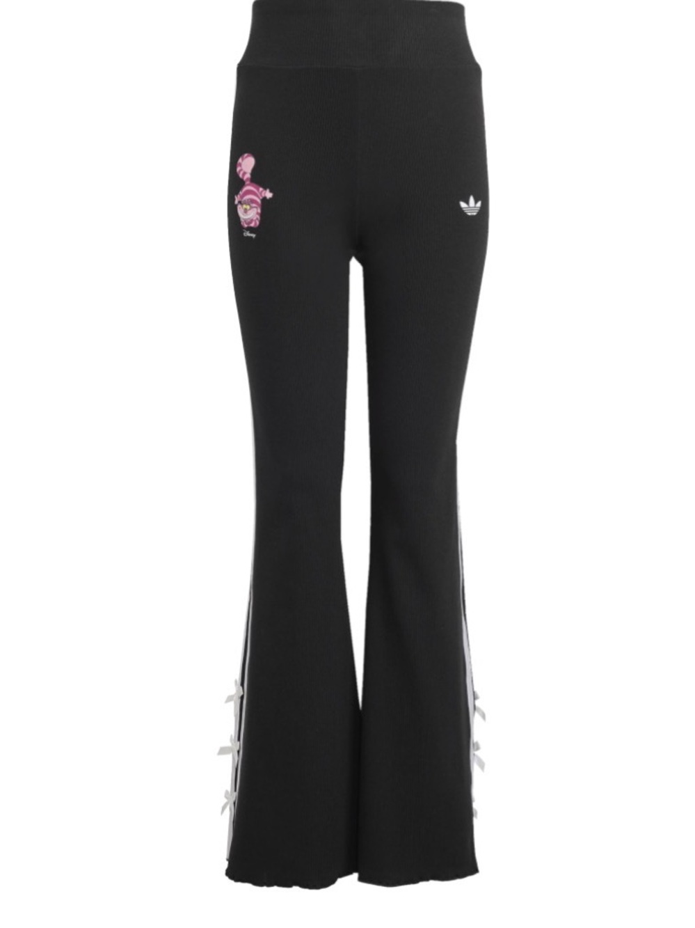 Adidas x Disney Alice in Wonderland Kids' High Waist Rib Flare Leggings